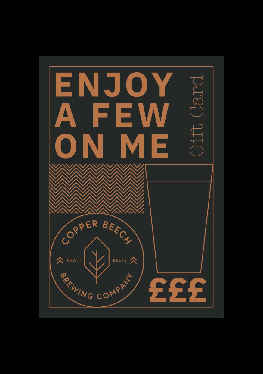 Copper Beech Brew Co Gift Card - TAPROOM ONLY
